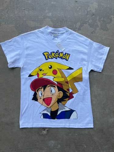 1999 Ash and Pikachu Pokémon Kids Tee