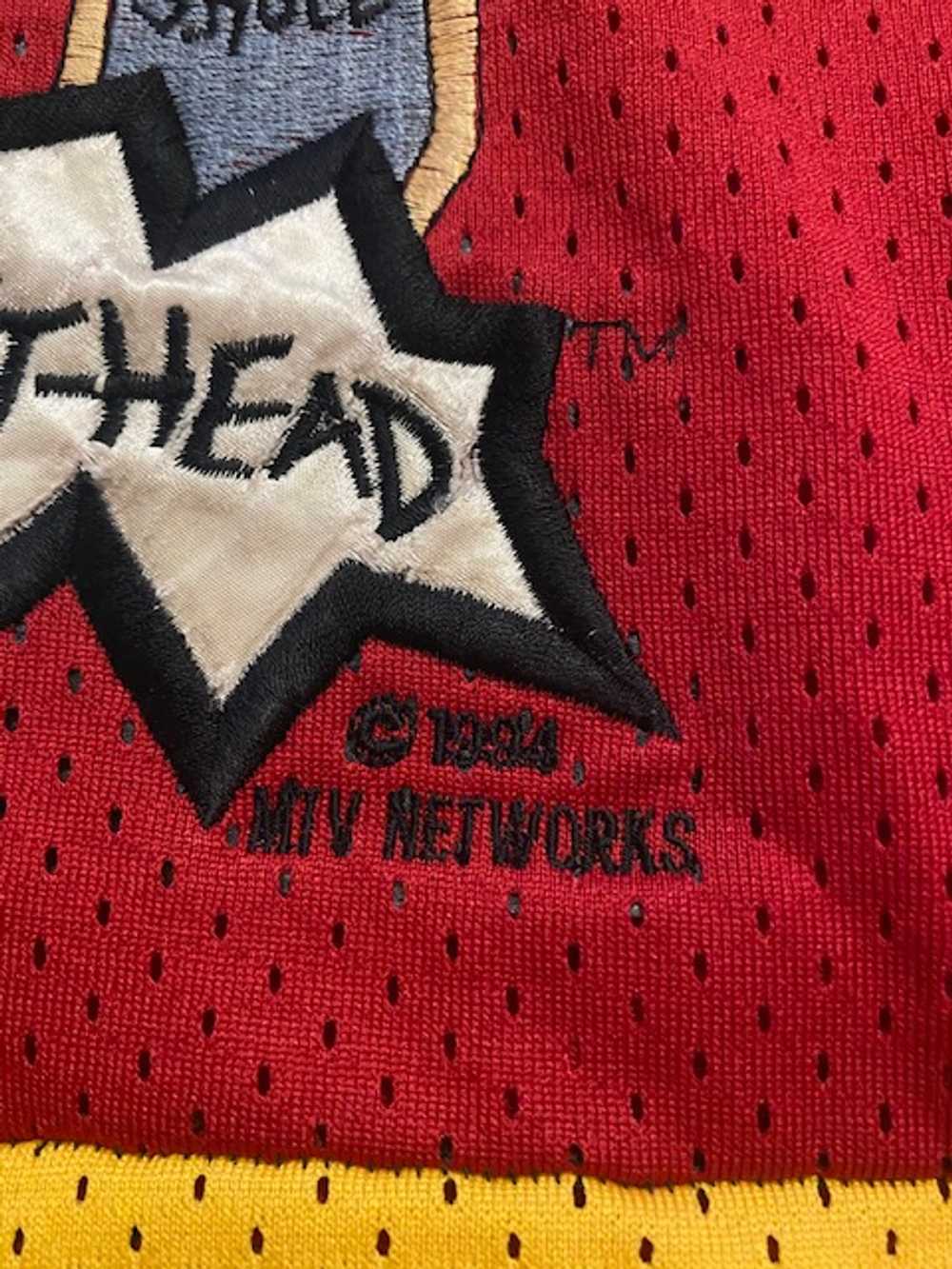 Vintage 90s MTV Beavis & Butthead Hockey Jersey S… - image 4