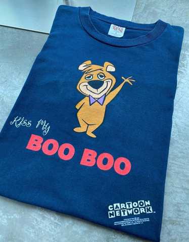 Vintage 90s Cartoon Network 1995 Boo Boo Bear Tee