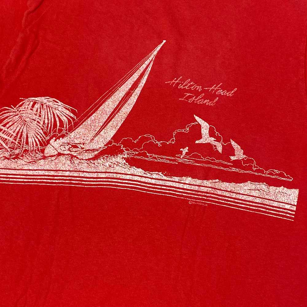 1980s Hilton Head Island souvenir t-shirt wraparo… - image 3