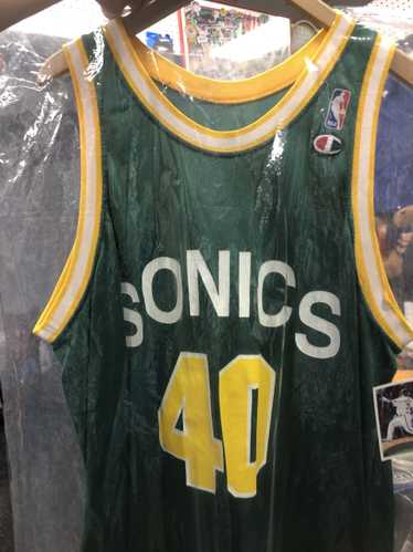 Vintage NBA Seattle Sonics Shawn kemp #40