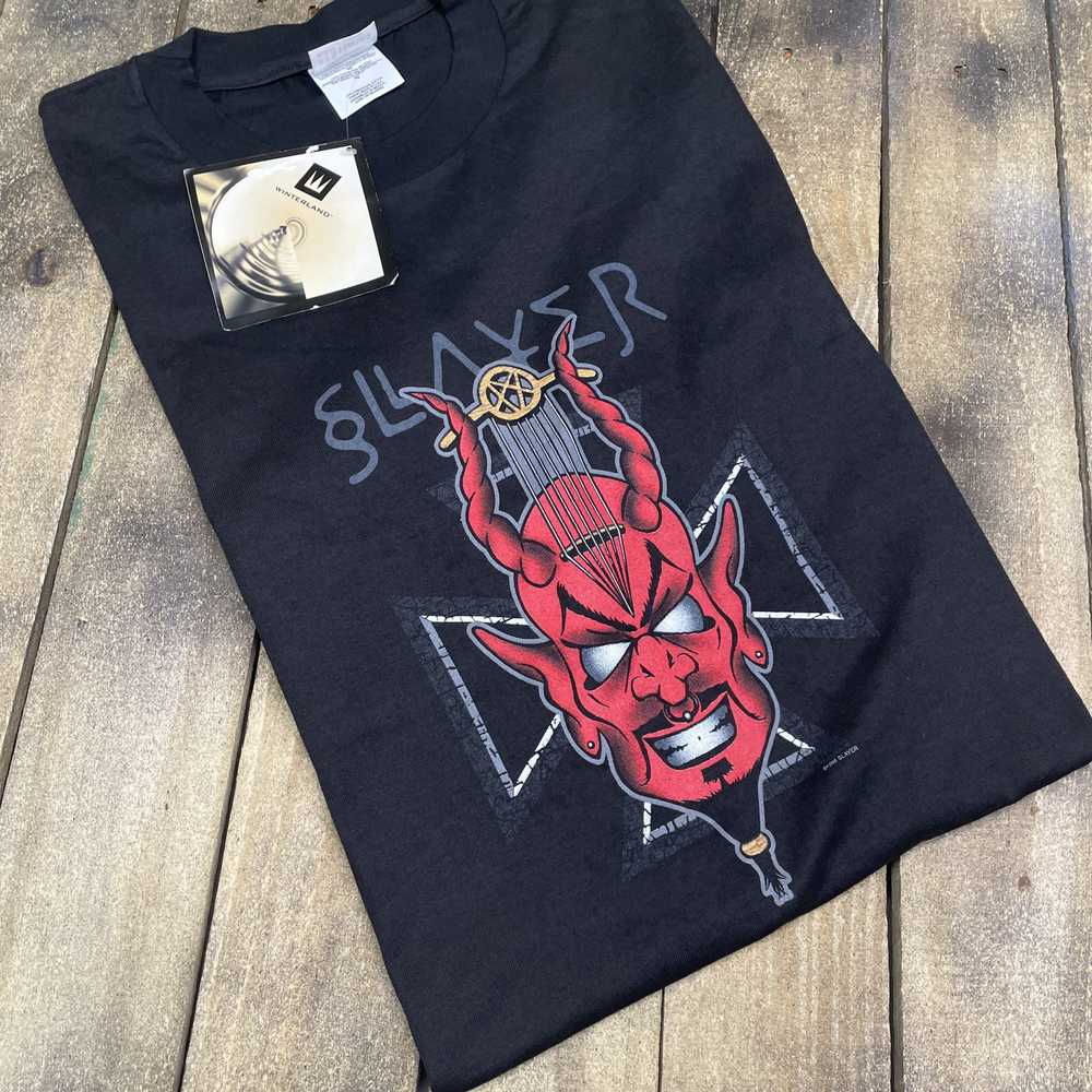 XL SLAYER 90s 1998 deadstock t shirt * vintage di… - image 1