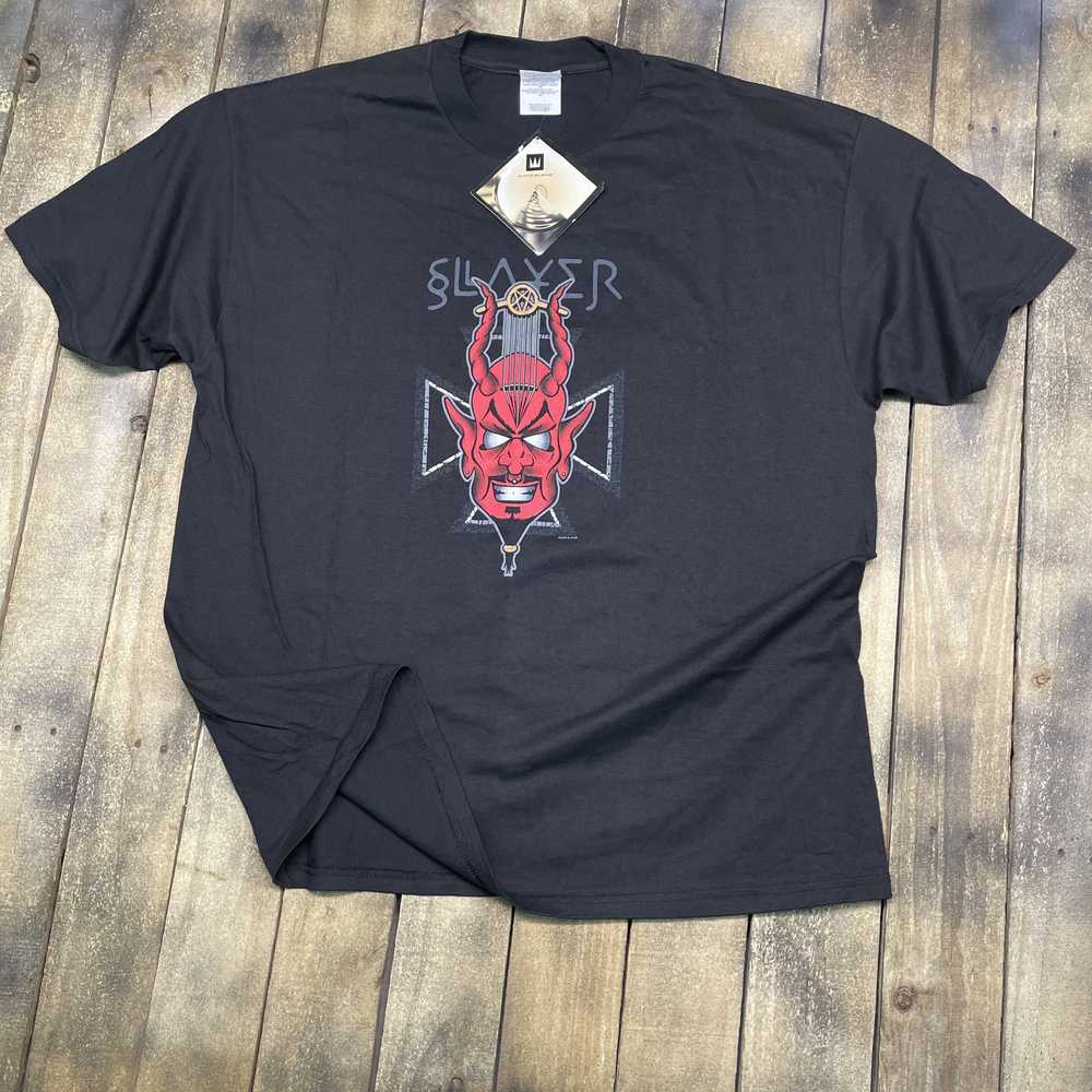 XL SLAYER 90s 1998 deadstock t shirt * vintage di… - image 3