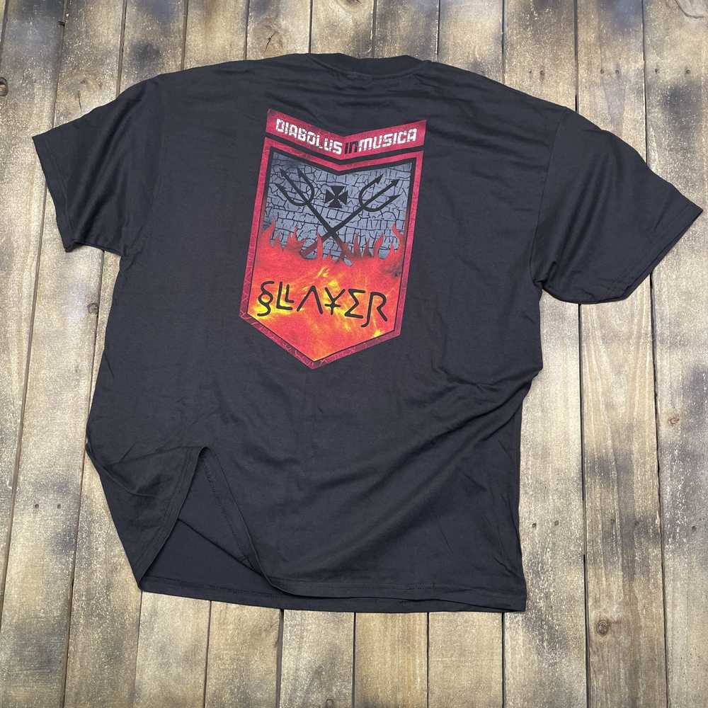 XL SLAYER 90s 1998 deadstock t shirt * vintage di… - image 4