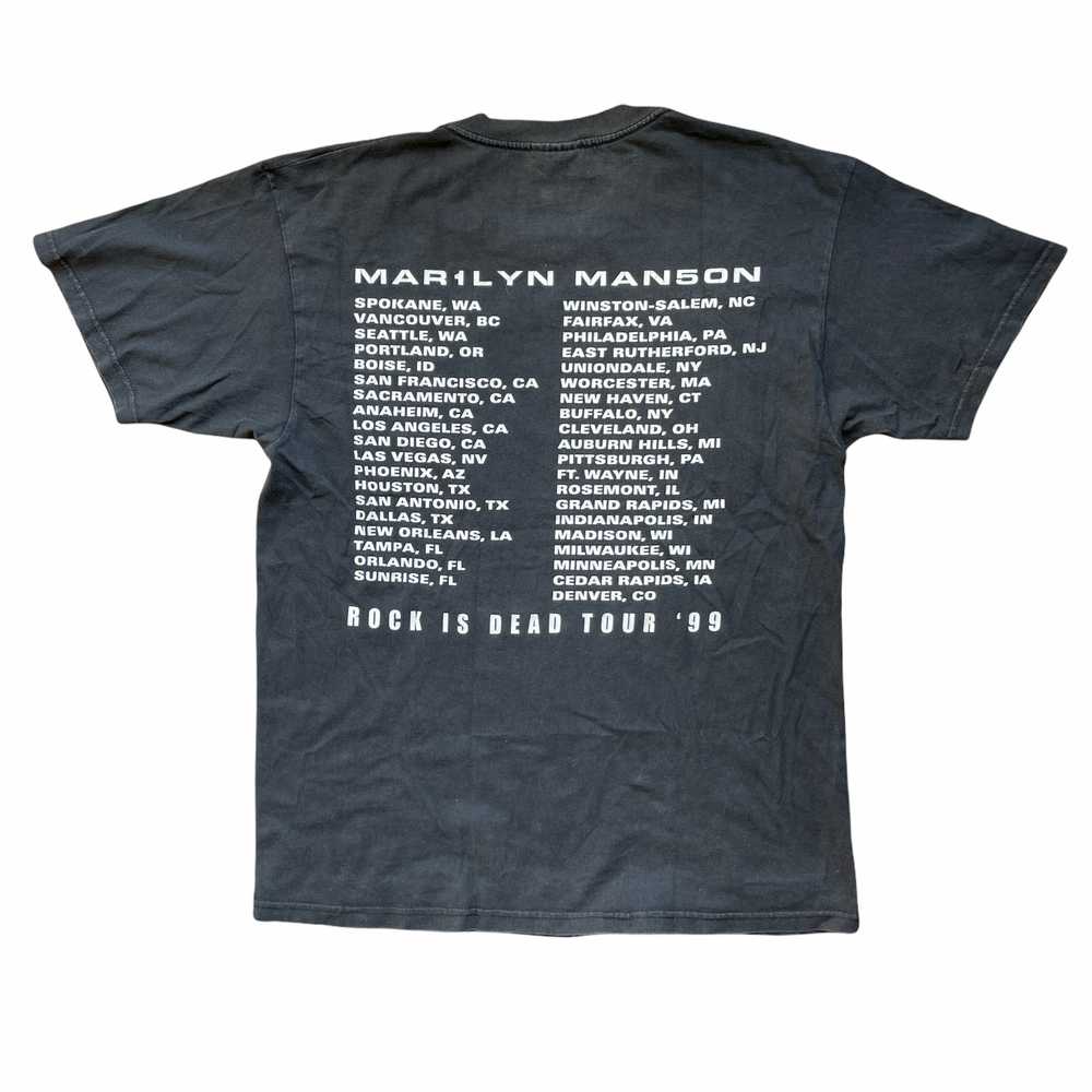 Vintage 1999 Marilyn Manson Tour T-shirt - image 2