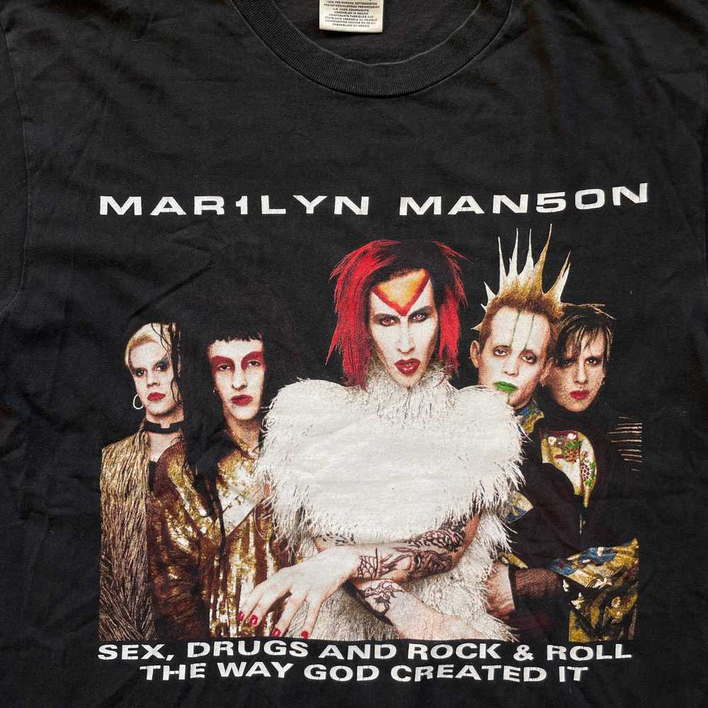 Vintage 1999 Marilyn Manson Tour T-shirt - image 3