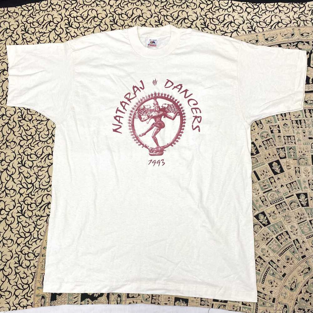 1990s deadstock Nataraj Dancers t-shirt dated 199… - image 1