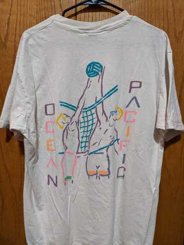 1988 Ocean Pacific Volleyball Tee