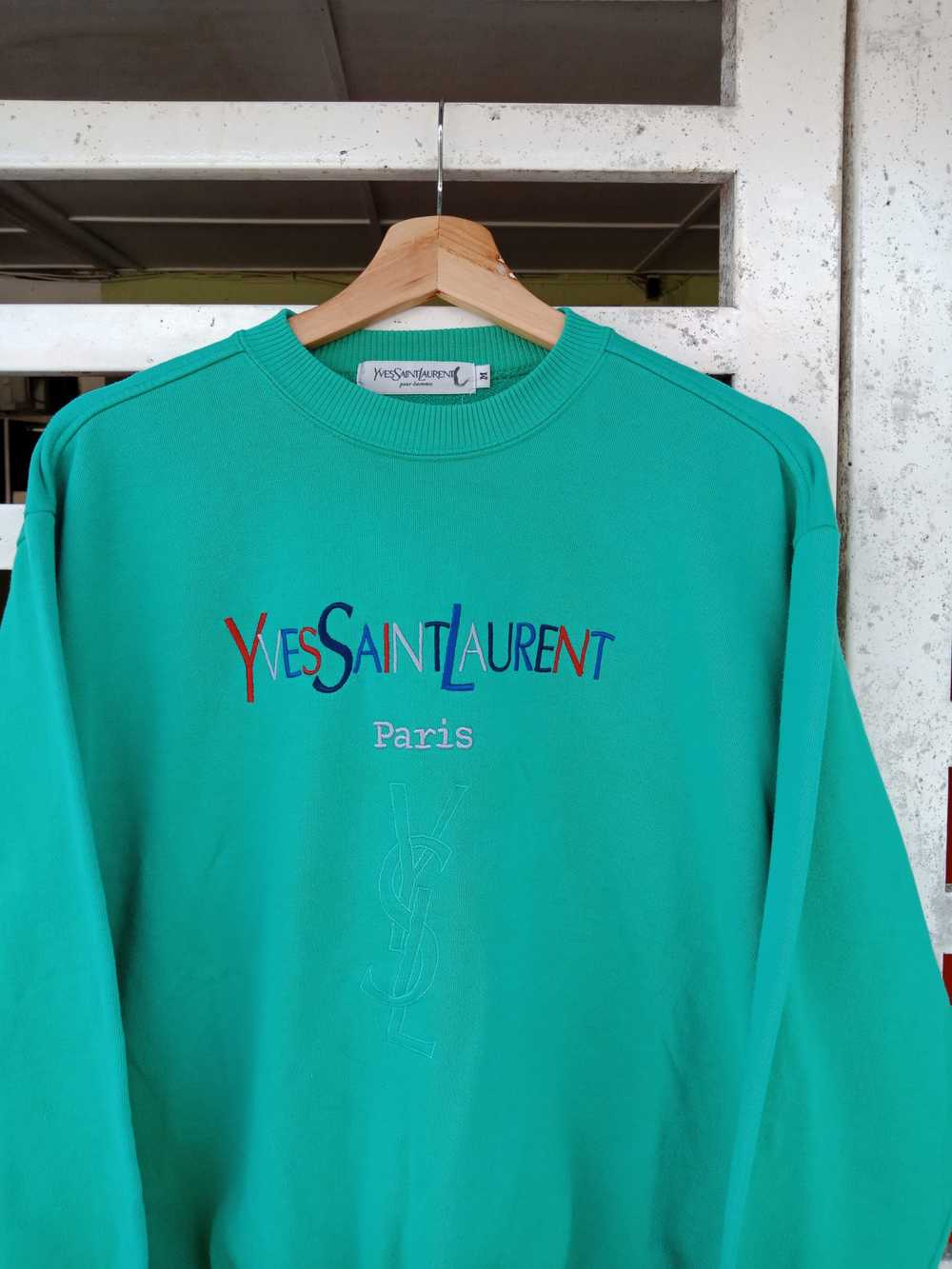 Yves Saint Laurent Spell Out Embroid Multicolor - image 5