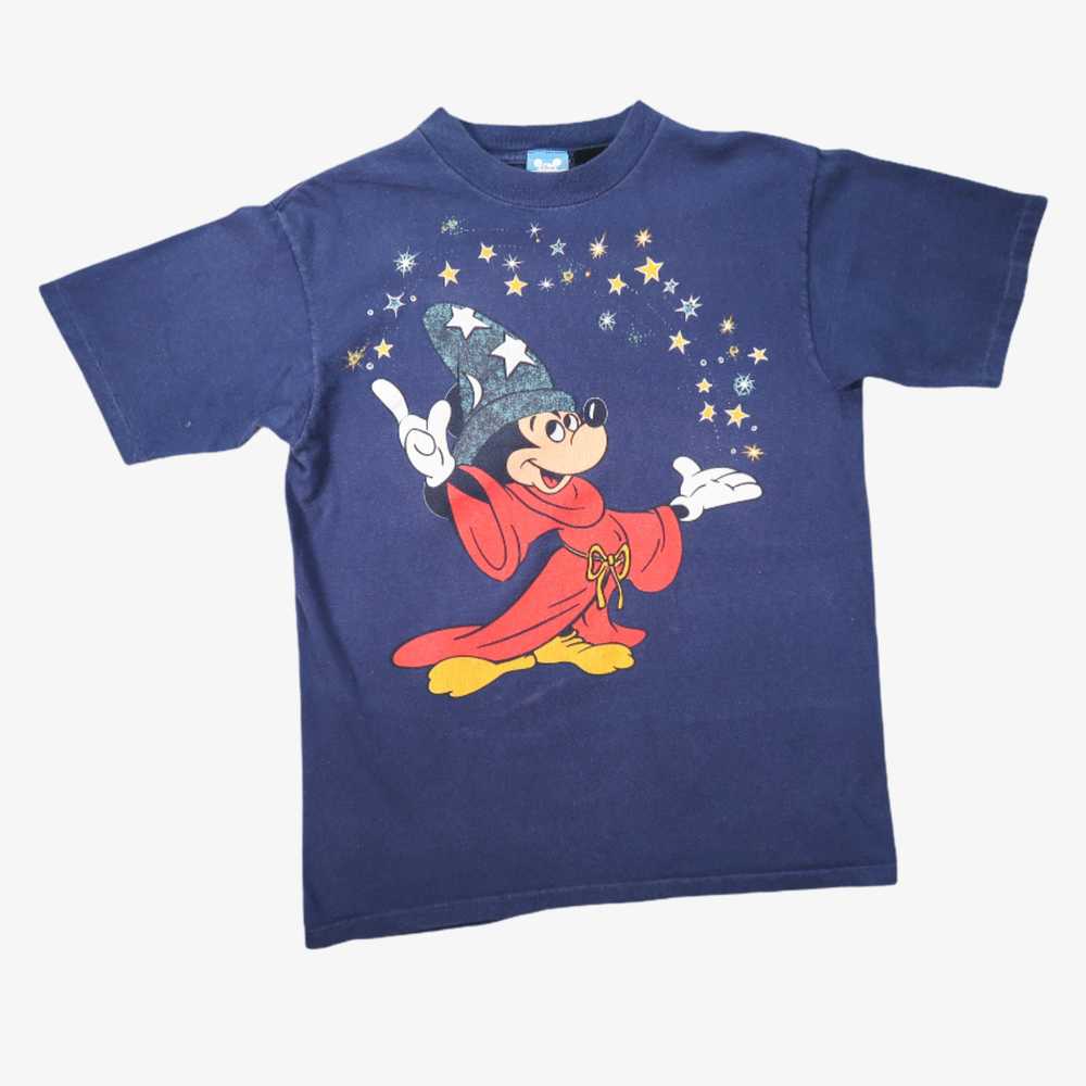 80s Disney Mickey Mouse Fantasia T-Shirt S - image 1