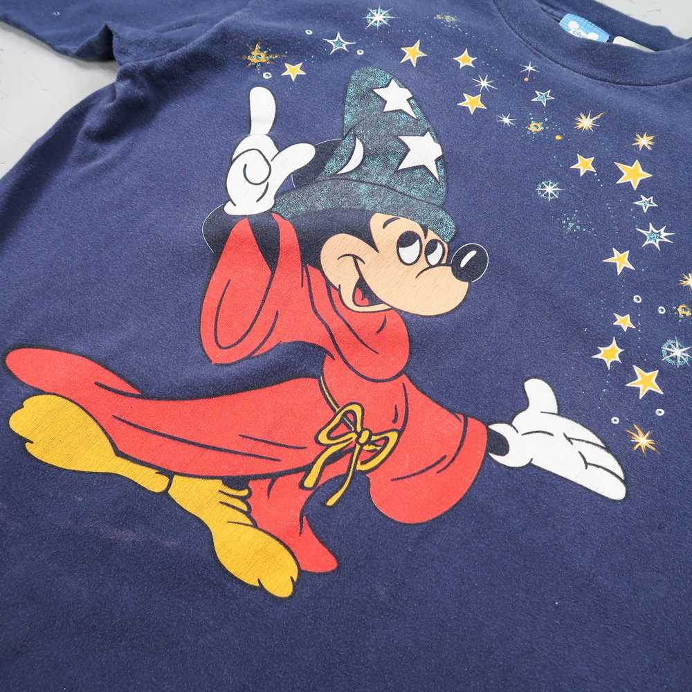 80s Disney Mickey Mouse Fantasia T-Shirt S - image 3