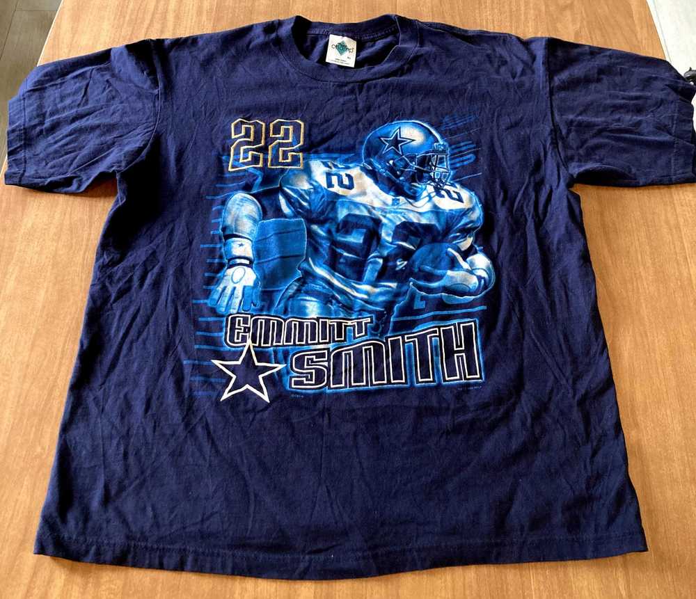 Emmitt Smith Dallas Cowboys 1998 T-Shirt XL - image 1