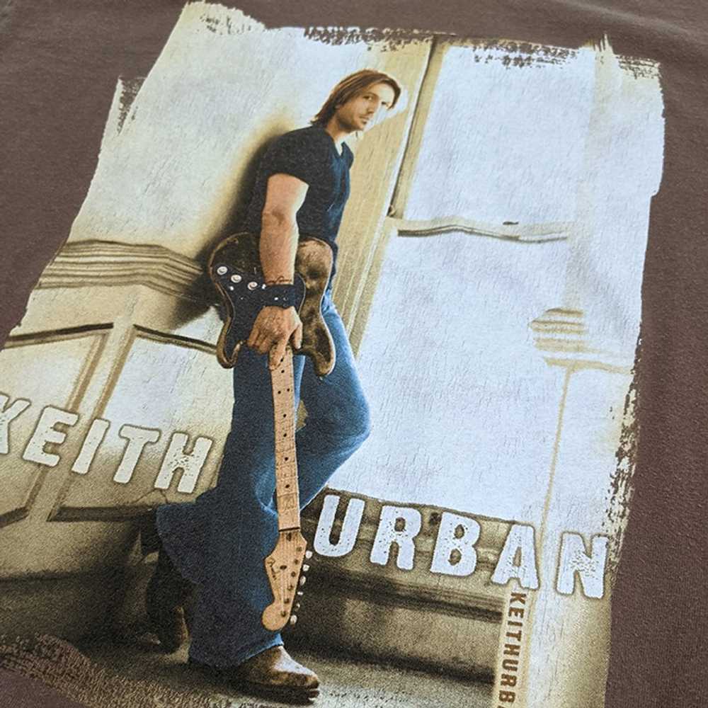 Keith Urban 2005 tour shirt - image 2