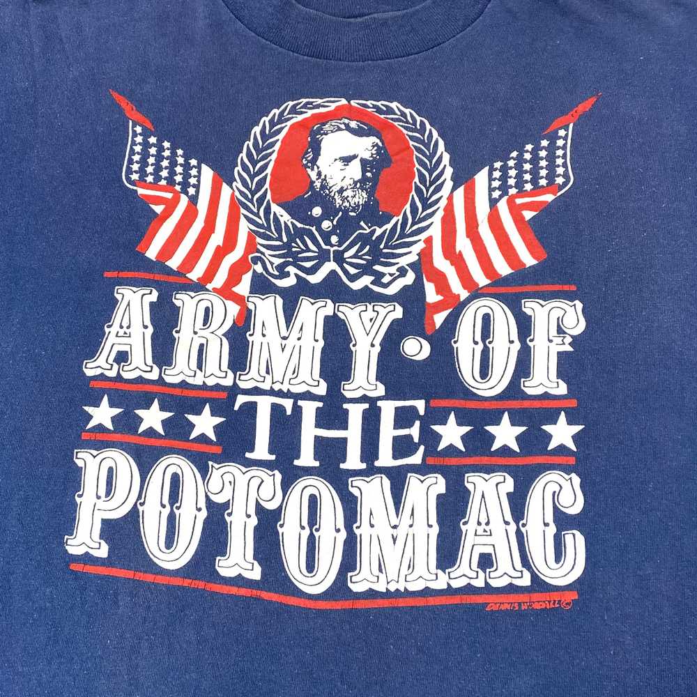 1980s 1990s Army of the Potomac t-shirt American … - image 3