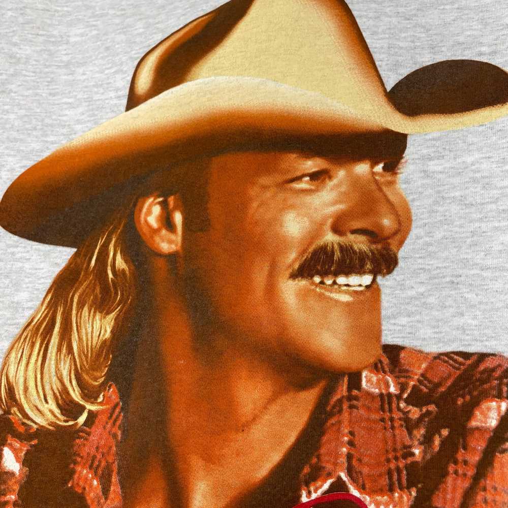 L * Alan Jackson country music t shirt * vintage … - image 3