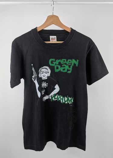 サウンドガーデンダイナソーj激レア90'S GREEN DAY Tシャツ　ヴィンテージ　ブラック　サイズL