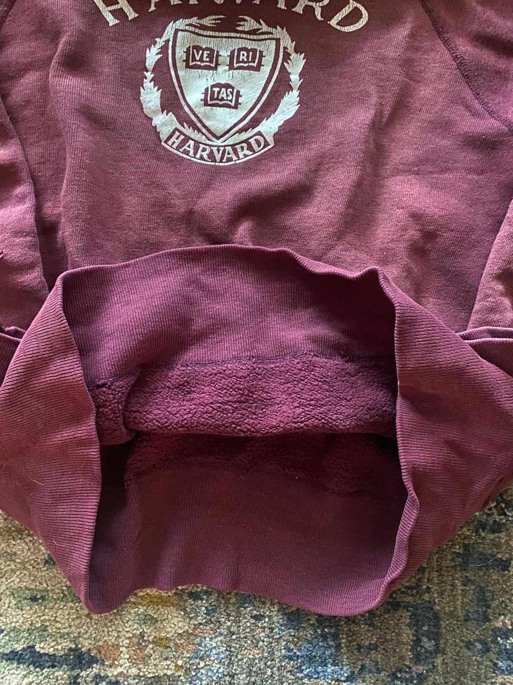 1950’s/60’s maroon Harvard sweatshirt - image 3