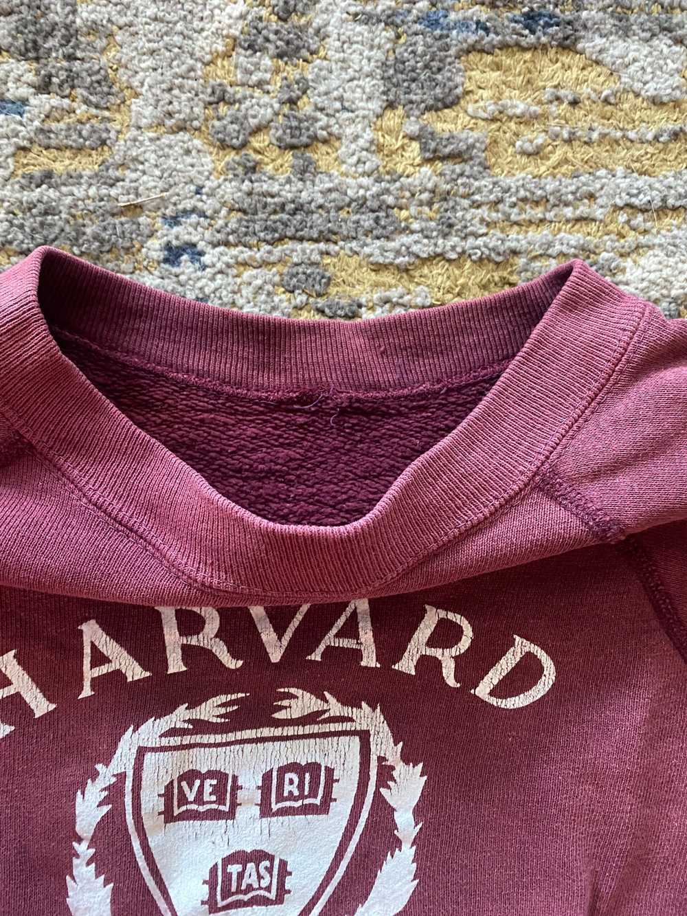 1950’s/60’s maroon Harvard sweatshirt - image 4