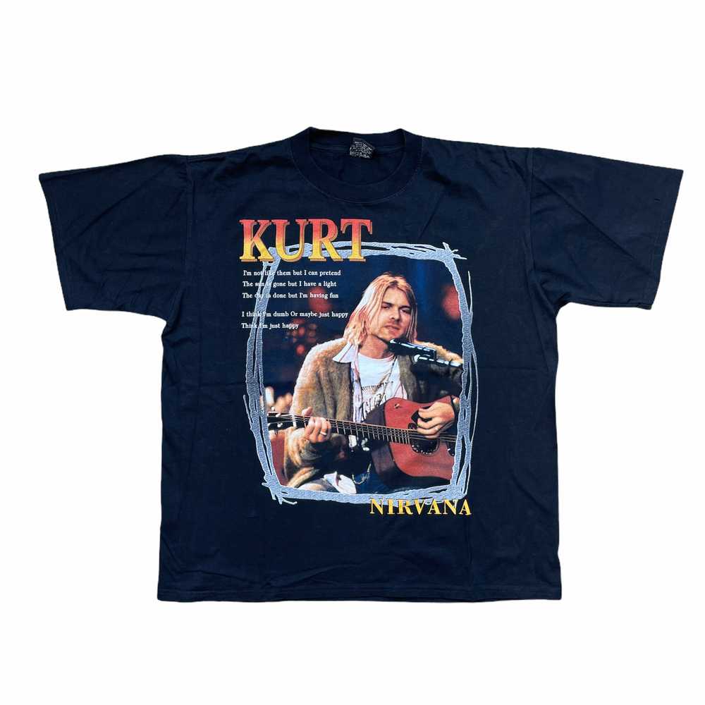 Vintage 2000s Kurt Cobain Nirvana T-shirt - image 1