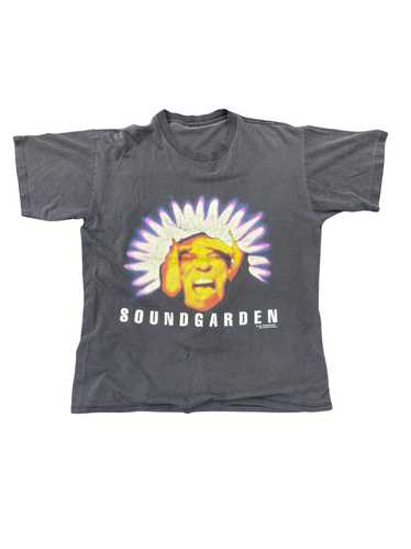 Vintage Soundgarden Black Hole Sun Tee Faded L
