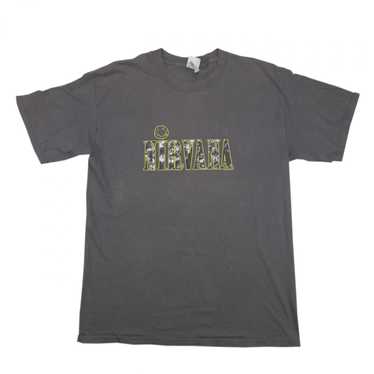 Nirvana gray smiley promo shirt - image 1