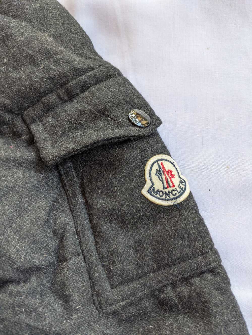 Auth Moncler Puffer Jacket side logo pocket/Kapit… - image 3