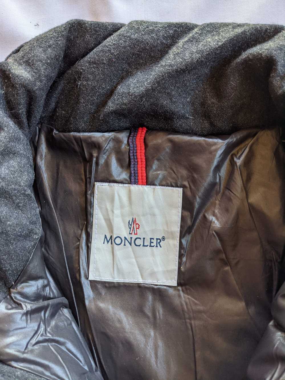Auth Moncler Puffer Jacket side logo pocket/Kapit… - image 4