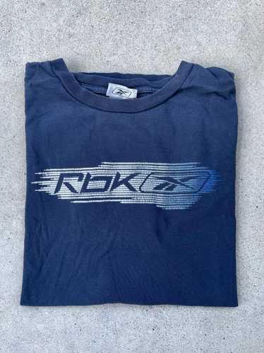 Vintage Reebok T shirt navy RBK