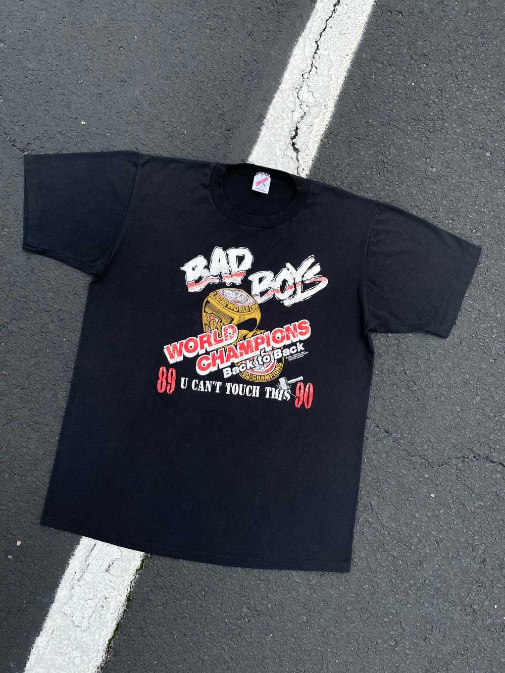 Vintage Detroit Bad Boys T Shirt - image 3