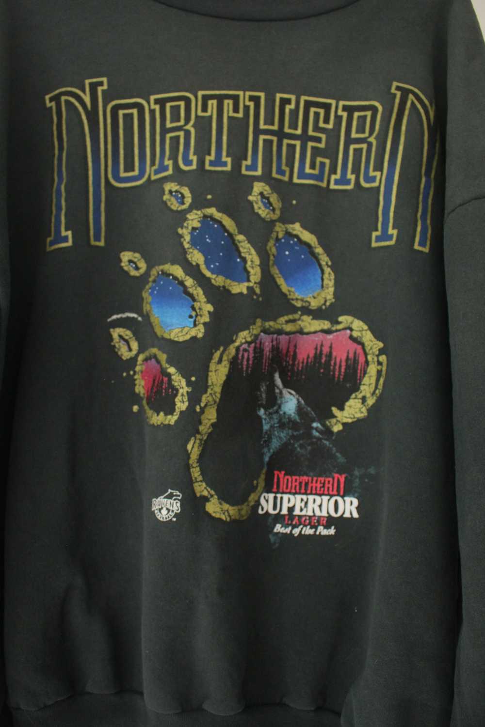 Norther Superior Lager Vintage Crewneck Sweater - image 3