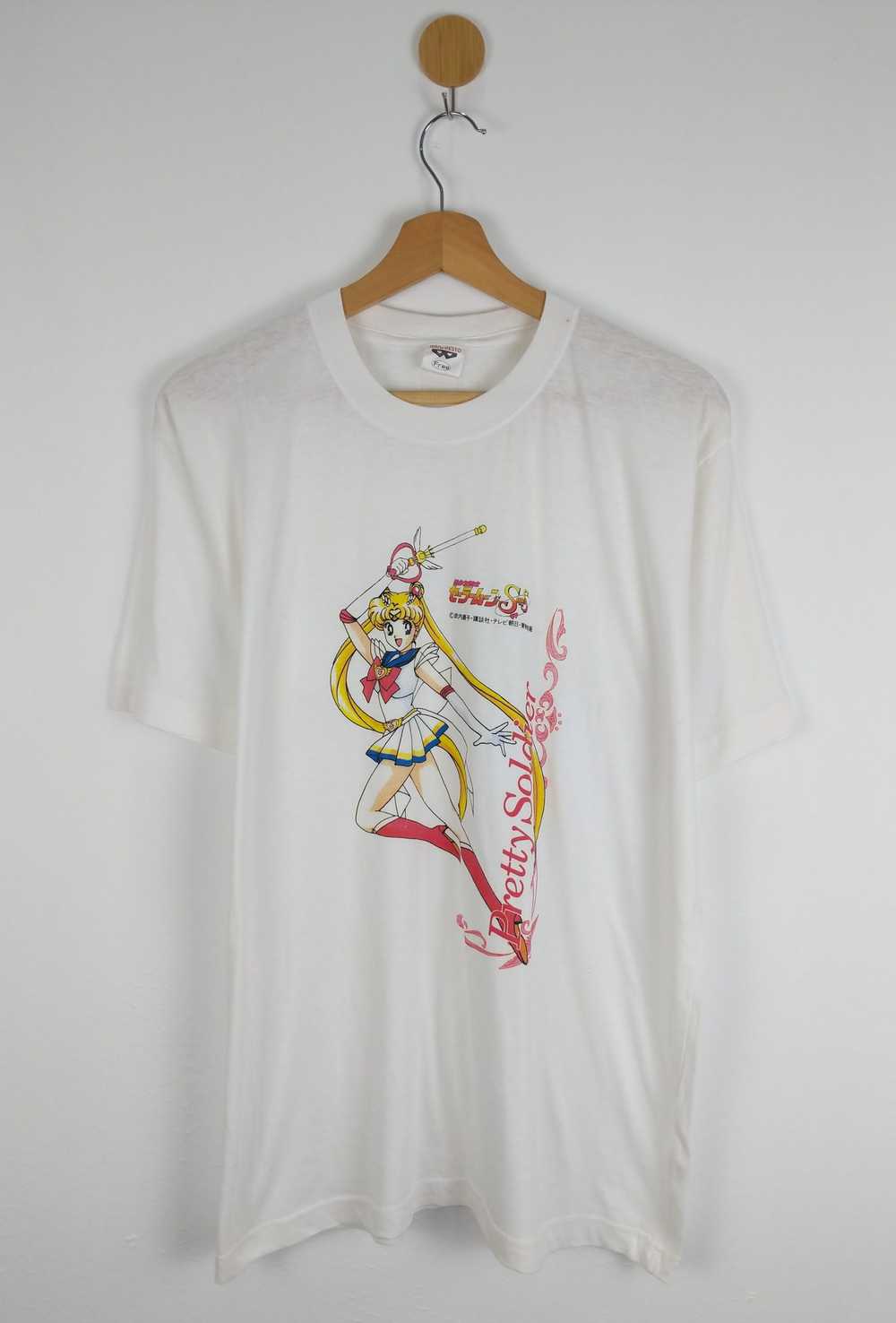 Vintage Sailormoon Pretty Soldier shirt 90s anime… - image 1