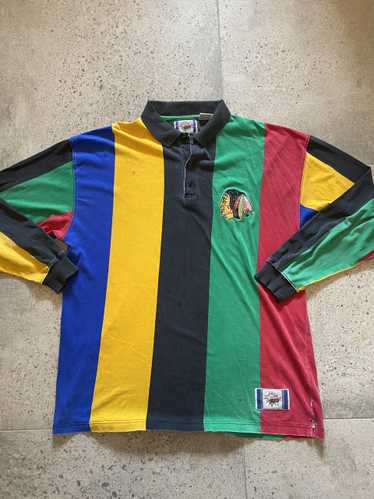 90s Chicago Blackhawks Polo Jersey