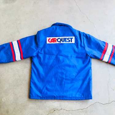 Vintage Car Quest racing puffer jacket - image 1