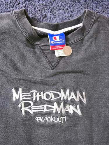 1999 Method Man & RedMan Blackout! Champion crewne