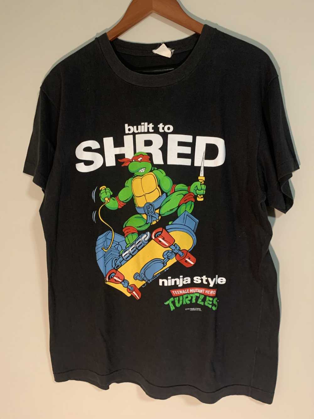 Ron English Teenage Mutant Ninja Turtles TMNT shirt Raphael FLUD