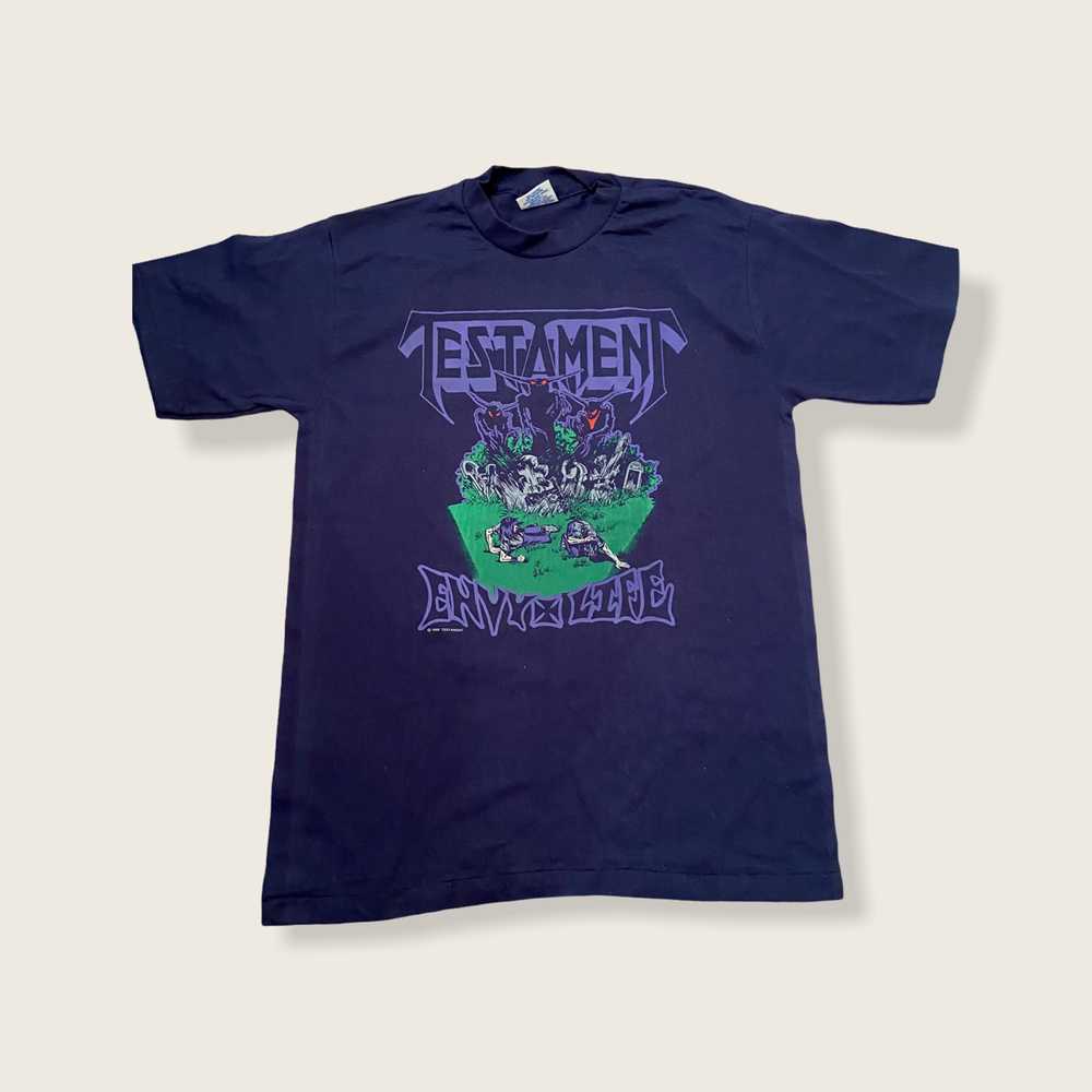 Testament T-shirt Large - image 1