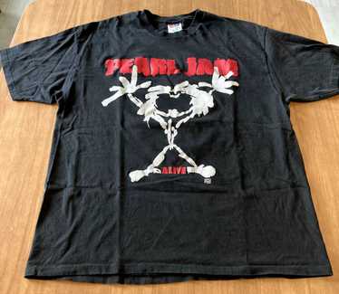 1991 Pearl Jam Alive Band Shirt Vintage 90s Tee Stickman -  Israel