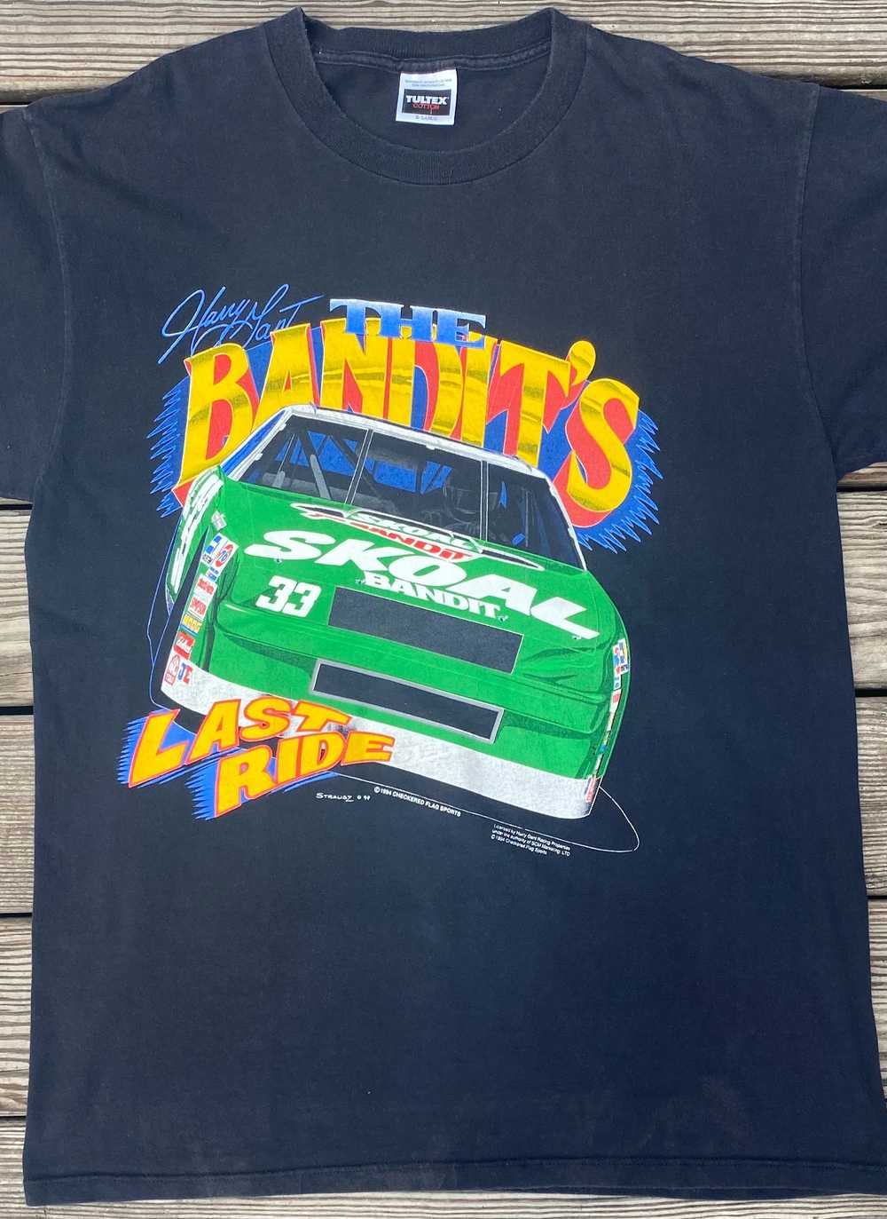 1994 Harry Gant The Bandit Skoal Racing Tee - image 1