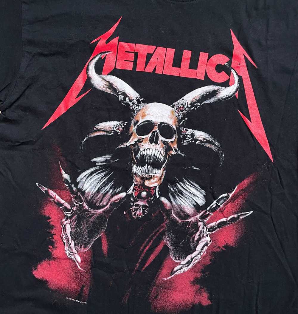 Vintage 2004 Metallica T-shirt - image 3