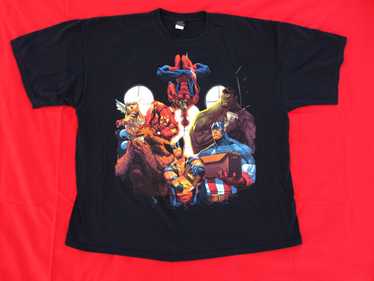 Y2K Marvel Mad Engine Avengers/Wolverine/Thing Bo… - image 1