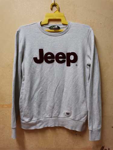 ★JEEP★ Raised Big Logo Sweatshirt Jeep jeep sweatshirt big - Gem