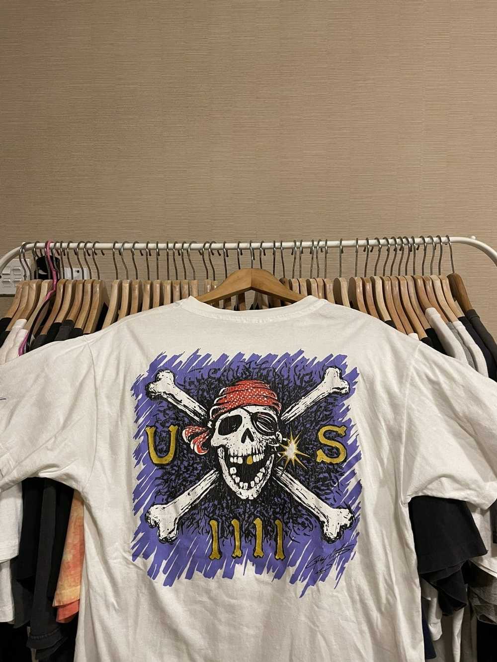 Vintage Vintage Naish skull tee - image 3