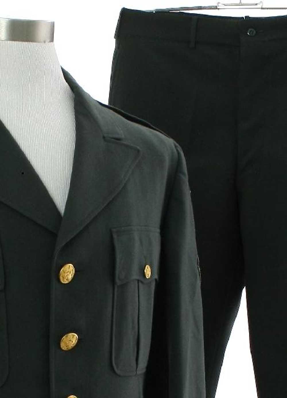1960's Size Label 40 Long Mens Military Suit - image 2