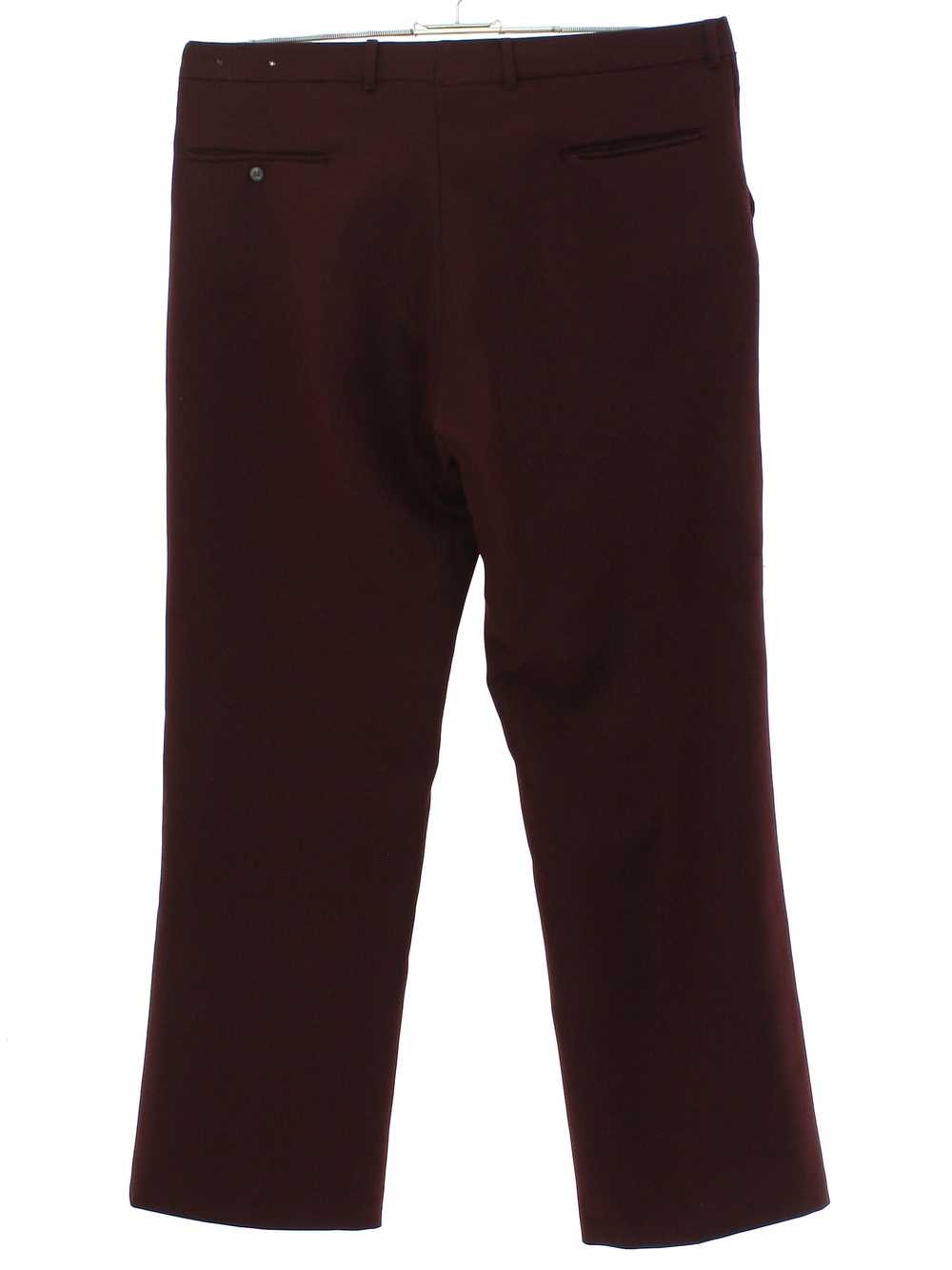 1980's Haband Mens Flat Front Slacks Pants - image 3