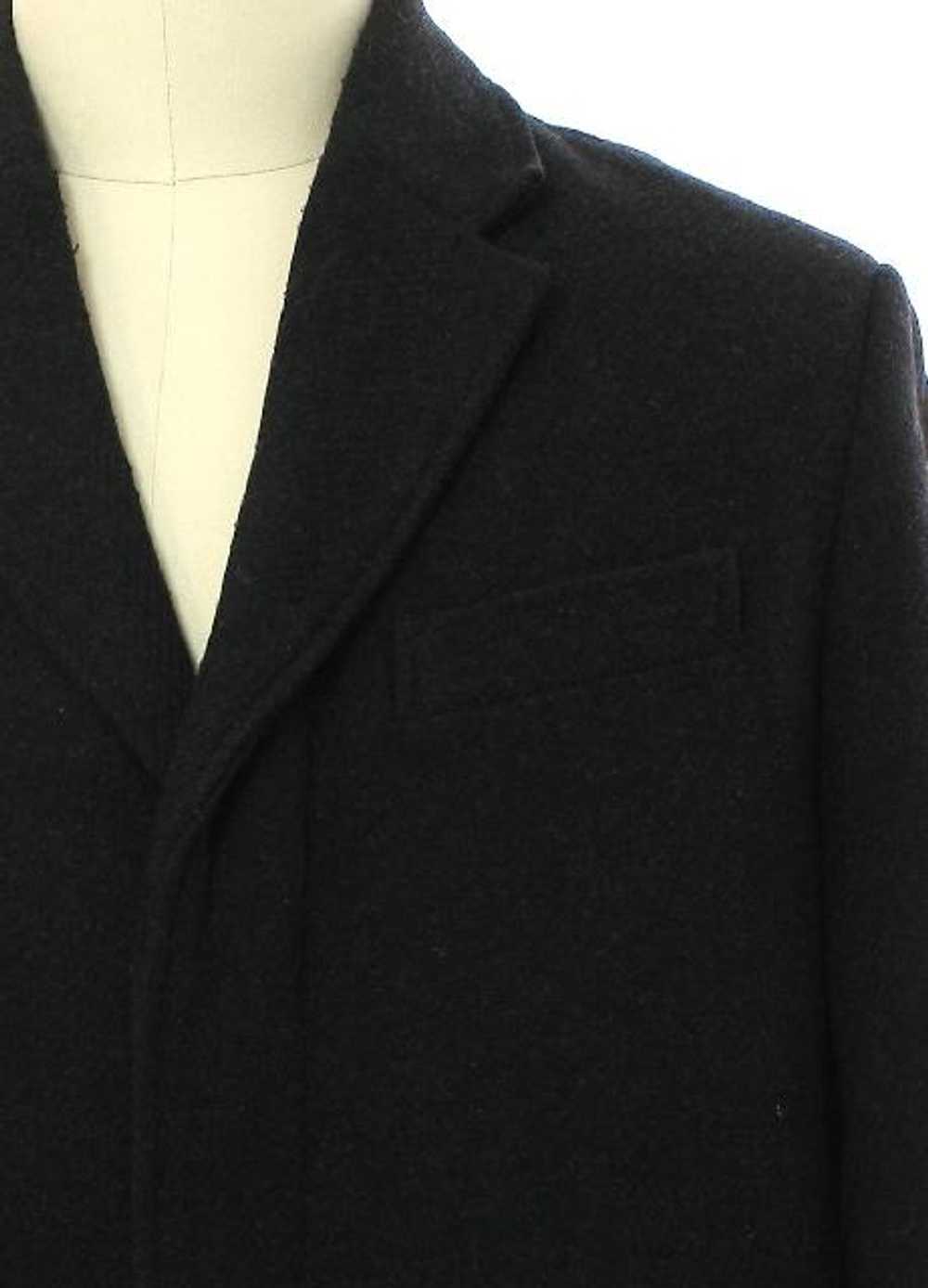 1990's Merona Mens Wool Overcoat Jacket - image 2