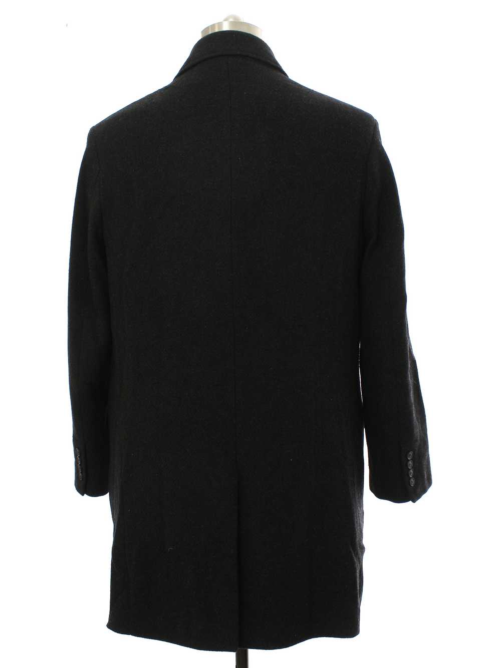 1990's Merona Mens Wool Overcoat Jacket - image 3