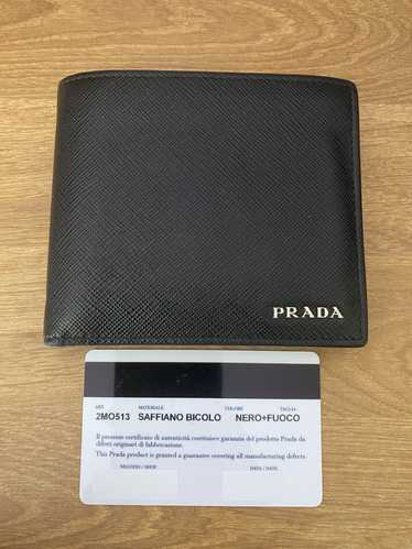 Prada Prada Saffiano Leather Wallet