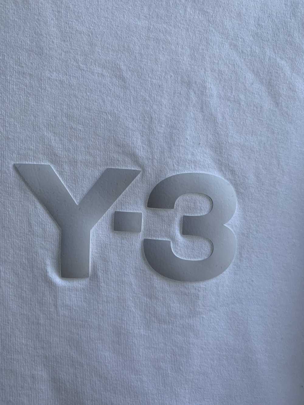 Adidas × Y-3 Y-3 Adidas long sleeve White tee - image 3