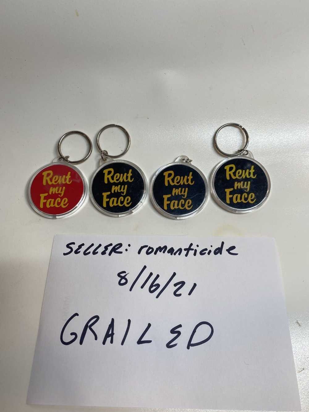 Supreme Supreme Rent my Face Keychains (4 pack) - image 1