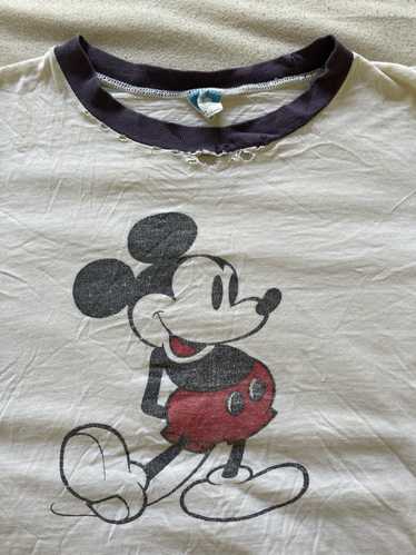 Disney × Made In Usa × Vintage VNTG 70s ~ 80s Mick